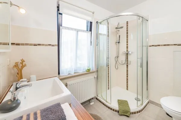 Badezimmer  Ferienwohnung Villa Bourguet