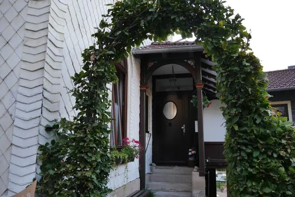 Eingang zur Ferienwohnung  Ferienwohnung Villa Bourguet