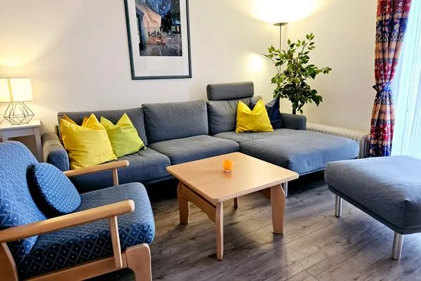 Wohnzimmer Feriendorf Hochbergle Haus 109