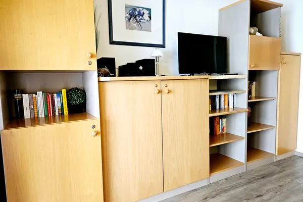 Wohnzimmer Feriendorf Hochbergle Haus 109