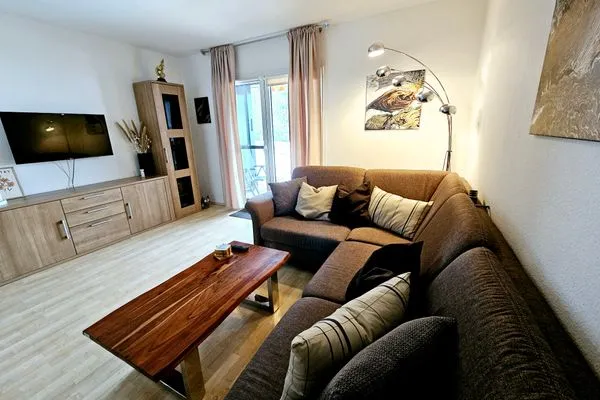 Wohnzimmer Feriendorf Hochbergle Haus 135