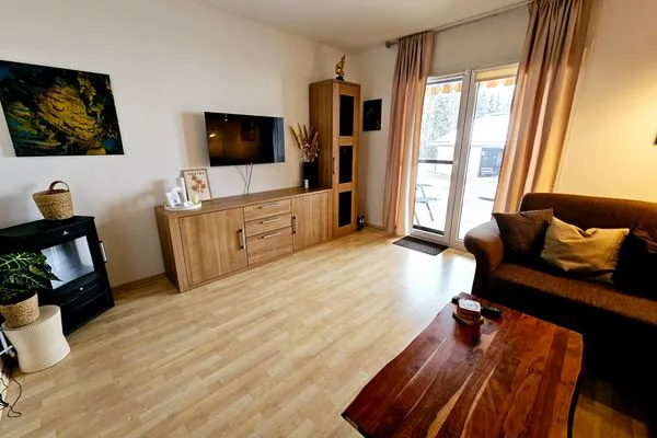 Wohnzimmer Feriendorf Hochbergle Haus 135