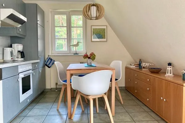 offene Küchenzeile mit Essbereich Achtern Diek Achtern Diek 12b - Wohnung 5