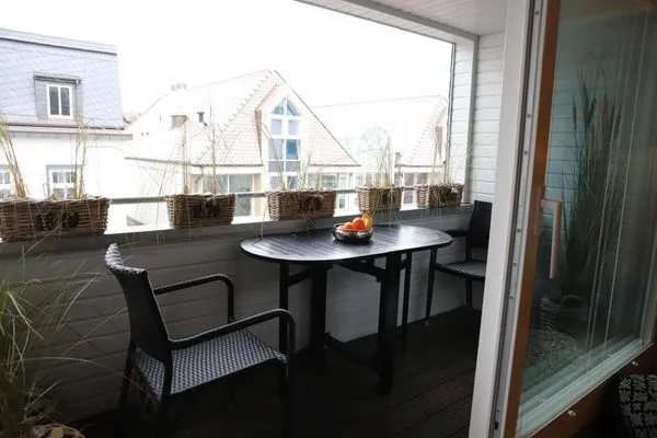 Balkon  Strandstr. 6, Whg. 16