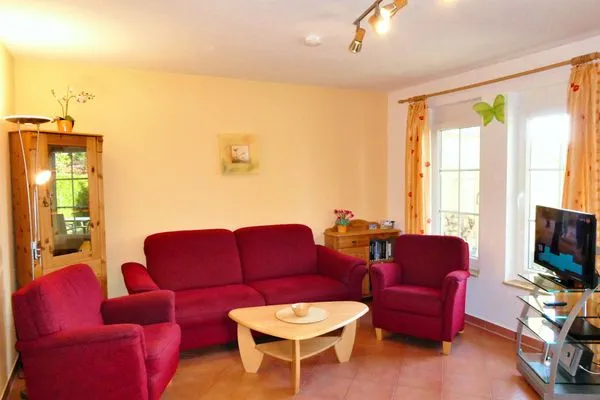 Wohnzimmer  Ferienhaus Am Eikboom 1