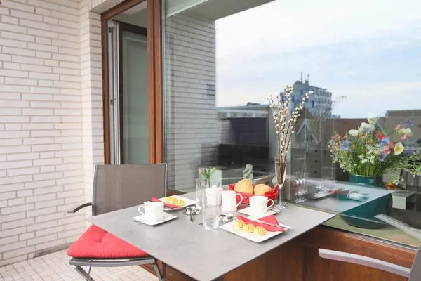 Balkon  Kjeirstr. 34, Whg. 17, Haus Atlanta, SeeTied