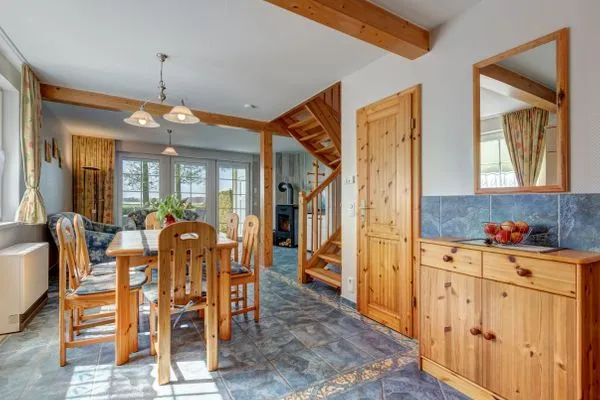 Wohnzimmer  Ferienhaus zur frischen Brise, Whg. 01