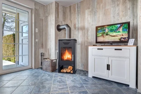 Wohnzimmer  Ferienhaus zur frischen Brise, Whg. 01