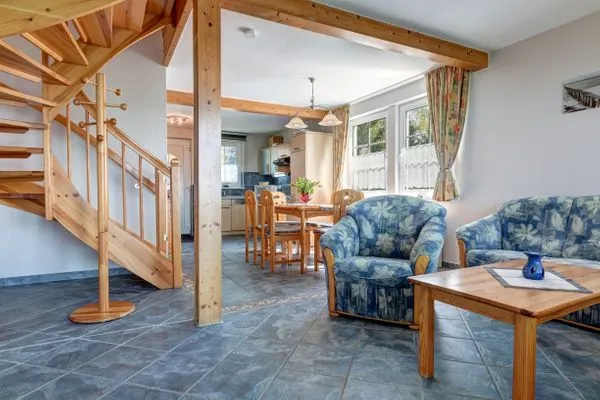 Wohnzimmer  Ferienhaus zur frischen Brise, Whg. 01