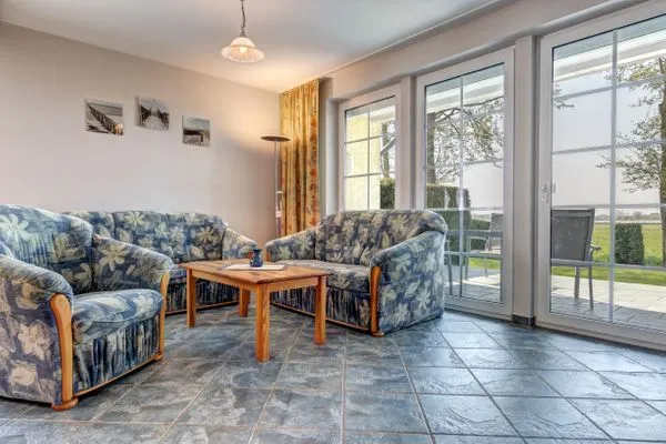 Wohnzimmer  Ferienhaus zur frischen Brise, Whg. 01