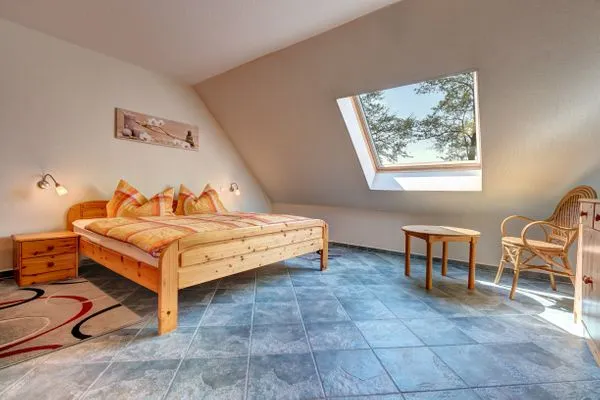 Schlafzimmer  Ferienhaus zur frischen Brise, Whg. 01