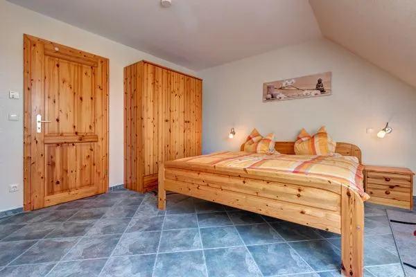 Schlafzimmer  Ferienhaus zur frischen Brise, Whg. 01