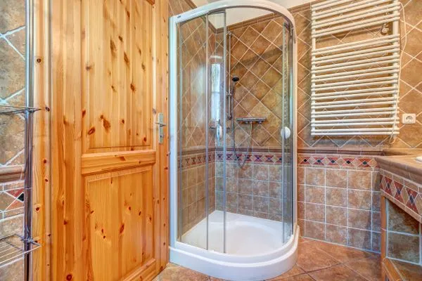 Badezimmer  Ferienhaus zur frischen Brise, Whg. 01