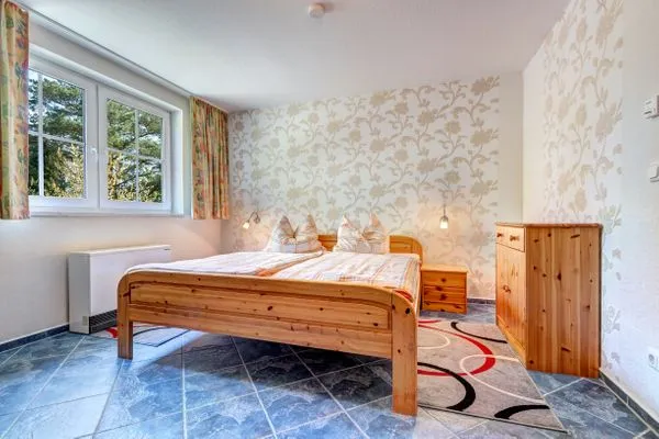 Schlafzimmer  Ferienhaus zur frischen Brise, Whg 02