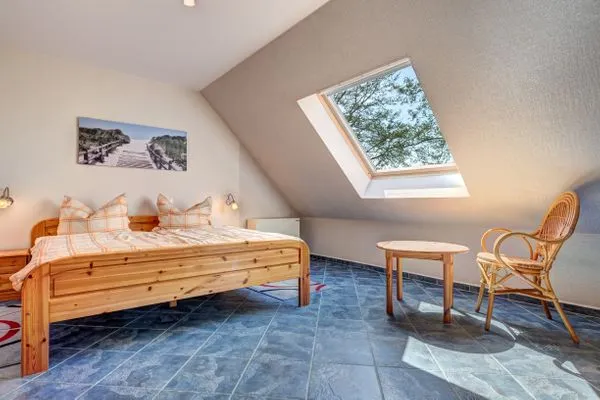 Schlafzimmer  Ferienhaus zur frischen Brise, Whg 02