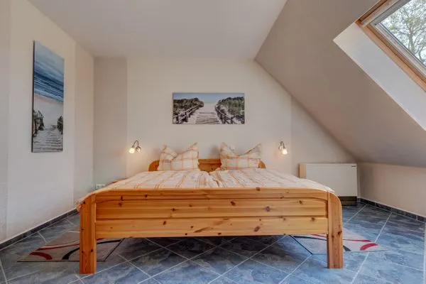 Schlafzimmer  Ferienhaus zur frischen Brise, Whg 02