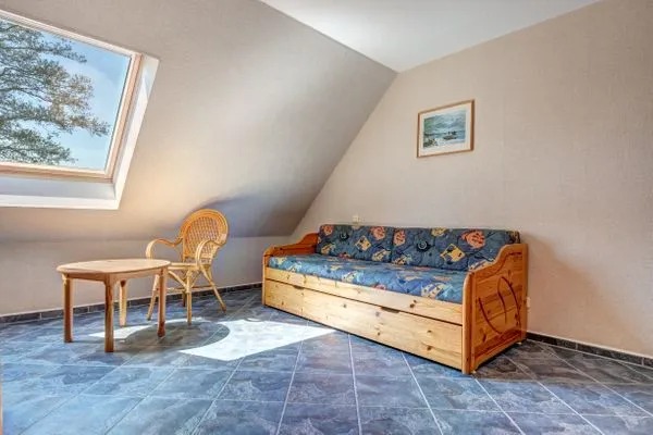 Schlafzimmer  Ferienhaus zur frischen Brise, Whg 02