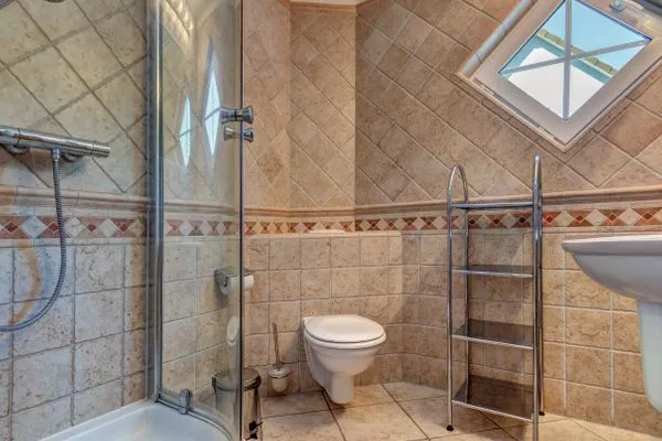 Badezimmer  Ferienhaus zur frischen Brise, Whg 02