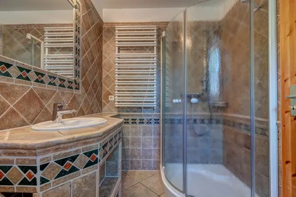 Badezimmer  Ferienhaus zur frischen Brise, Whg 02