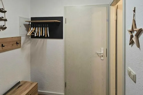 Wohnzimmer Residenz am Yachthafen Mann un Fru