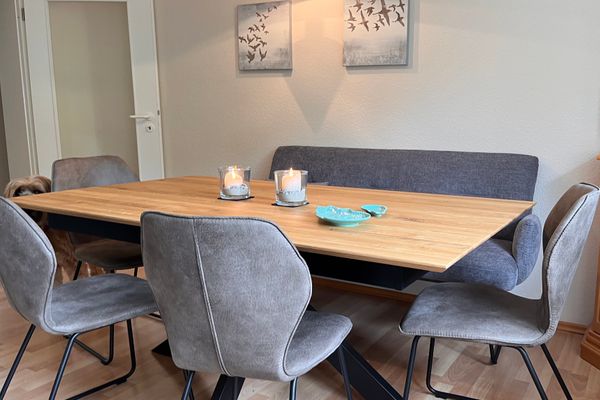  Ferienwohnung am Damenpfad Wangerooge - Wohnzimmer