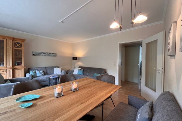  Ferienwohnung am Damenpfad Wangerooge - Wohnzimmer