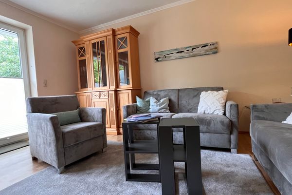  Ferienwohnung am Damenpfad Wangerooge - Wohnzimmer