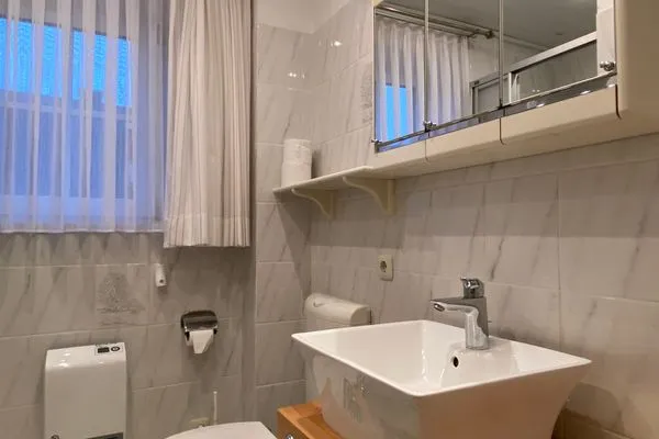 Badezimmer  Seeschlößchen Ferienwohnung 6