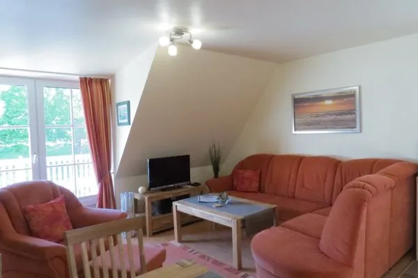 Wohnzimmer  Seeschlößchen Ferienwohnung 7