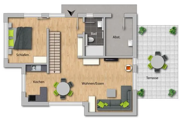 Grundriss  Hygge Hus Loddin