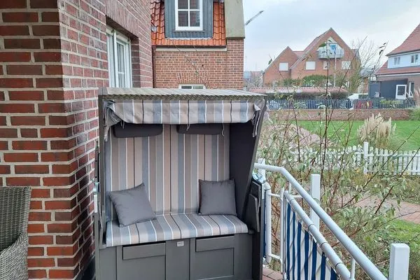Strandkorb Luv und Lee Ferienwohnung Westerhever