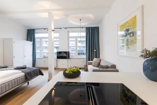 Küche / Küchenzeile  Meerzeit - direkt am Strand mit Frühstücksmöglichkeit