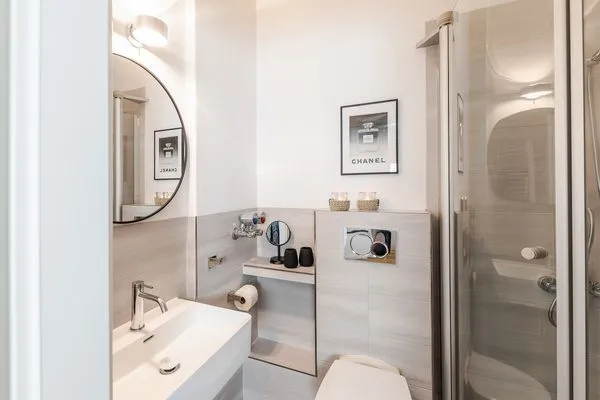 Badezimmer  Meerzeit - direkt am Strand mit Frühstücksmöglichkeit