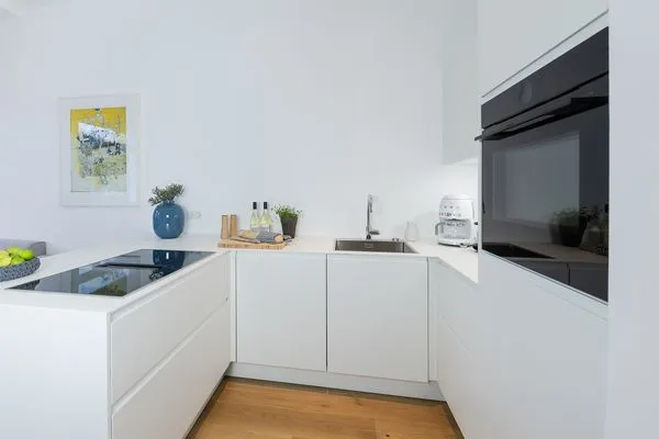 Küche / Küchenzeile  Meerzeit - direkt am Strand mit Frühstücksmöglichkeit