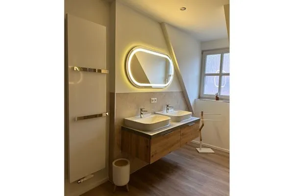 Badezimmer in der 1. Etage  Kuttels Koje