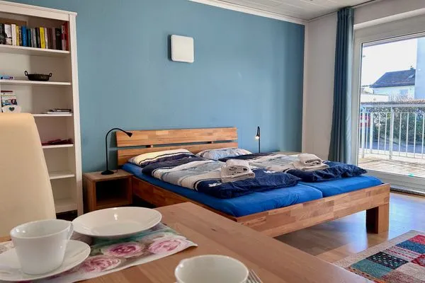  Ferienapartment Hardy Langenargen - Wohn-und Schlafraum