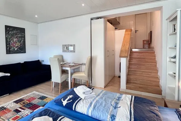  Ferienapartment Hardy Langenargen - Wohn-und Schlafraum