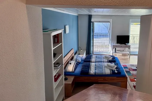  Ferienapartment Hardy Langenargen - Wohn-und Schlafraum