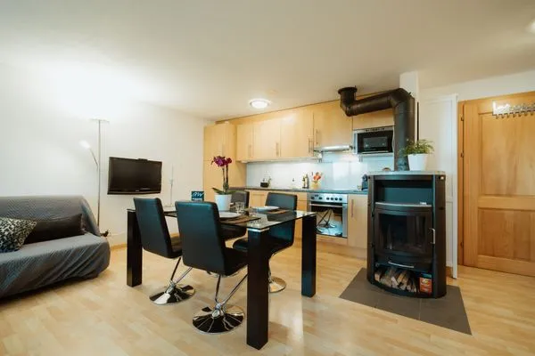 Wohnzimmer  Apartment Bergzauber