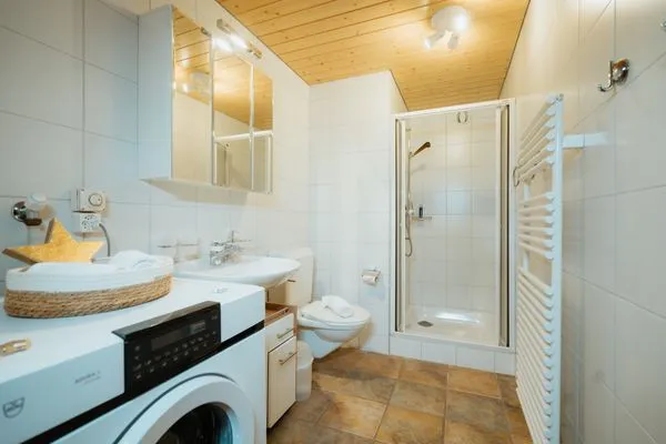 Badezimmer  Apartment Bergzauber
