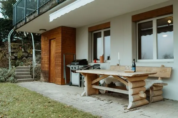 Garten  Apartment Bergzauber