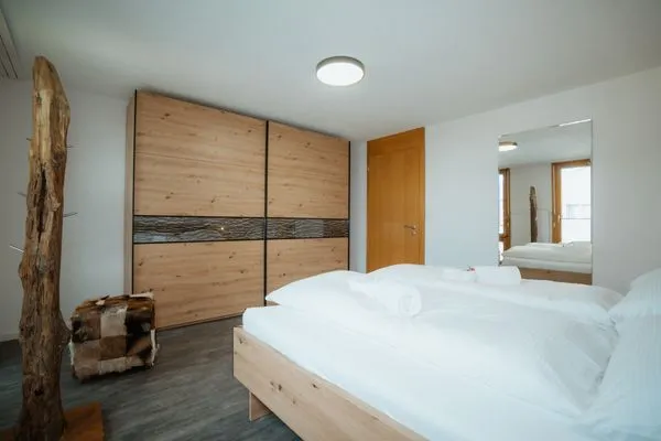 Schlafzimmer  Ferienhaus Daheim