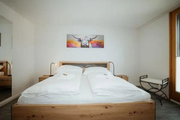 Schlafzimmer  Ferienhaus Daheim