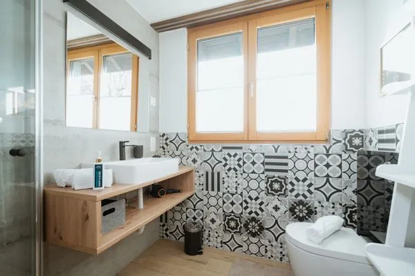 Badezimmer  Ferienhaus Daheim