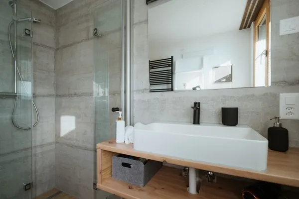 Badezimmer  Ferienhaus Daheim