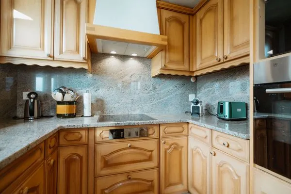 Küche / Küchenzeile  Ferienhaus Daheim