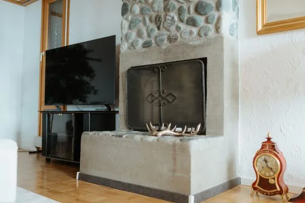 Wohnzimmer  Ferienhaus Daheim