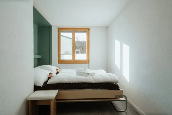 Schlafzimmer  Ferienhaus Daheim