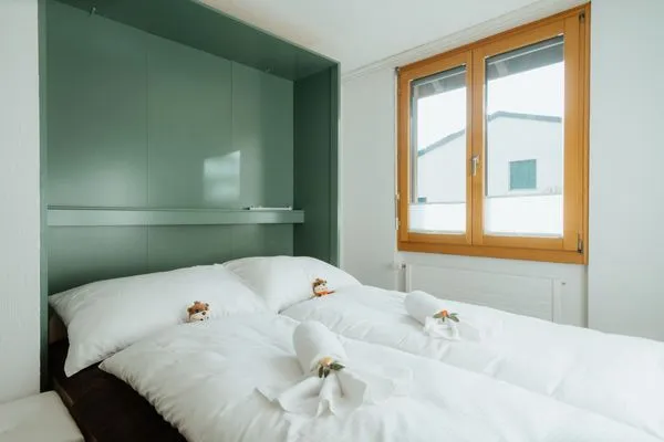 Schlafzimmer  Ferienhaus Daheim