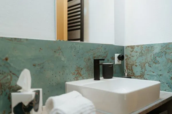 Badezimmer  Ferienhaus Daheim